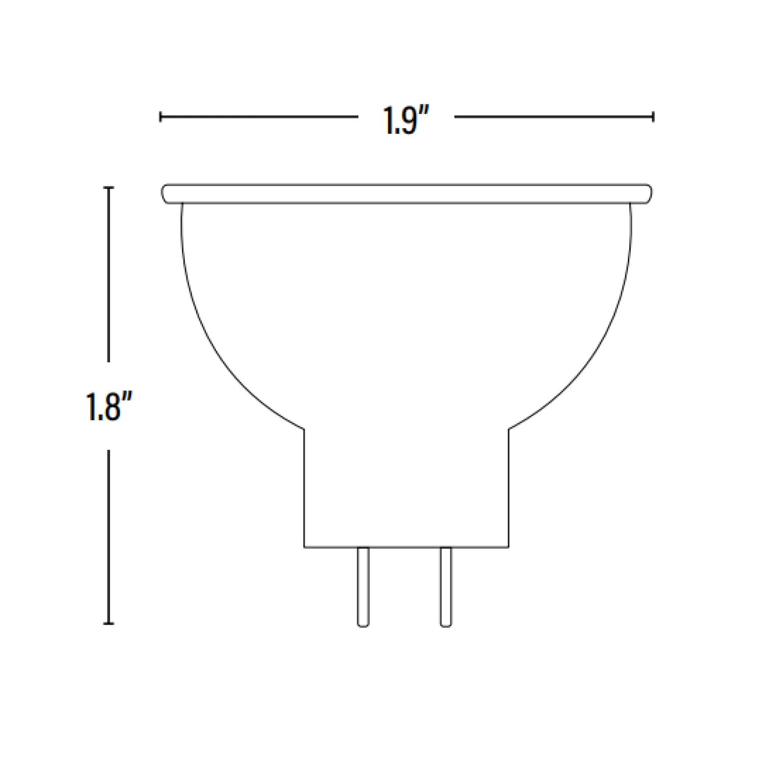 MR16 GU5.3 LED Bulb, 7W, 500 Lumens