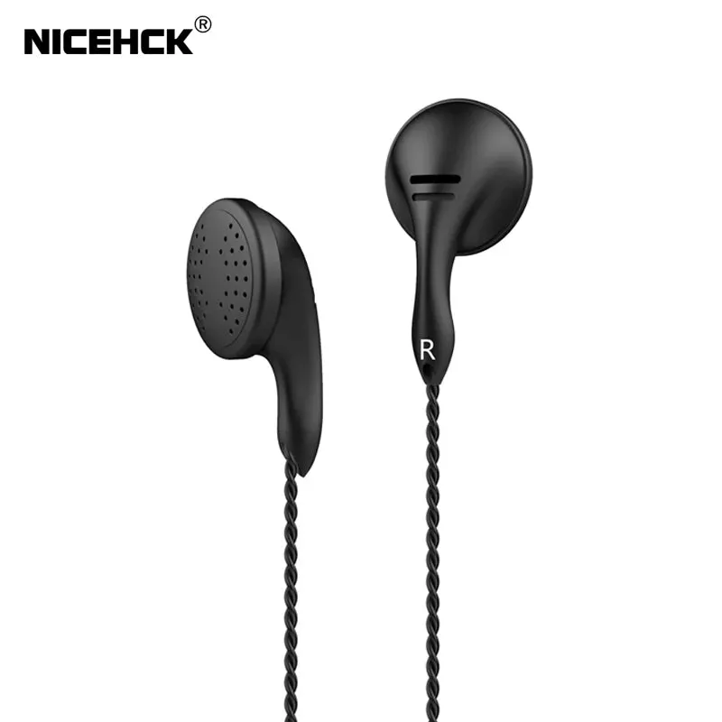 NiceHCK B40 Wired Earbuds 3.5mm HiFi PK Earphones Headset 14.8mm Dynamic Driver Unit Bass Headphone Music Wire Headset for Gaming/Travel/iPhone/Android/PC