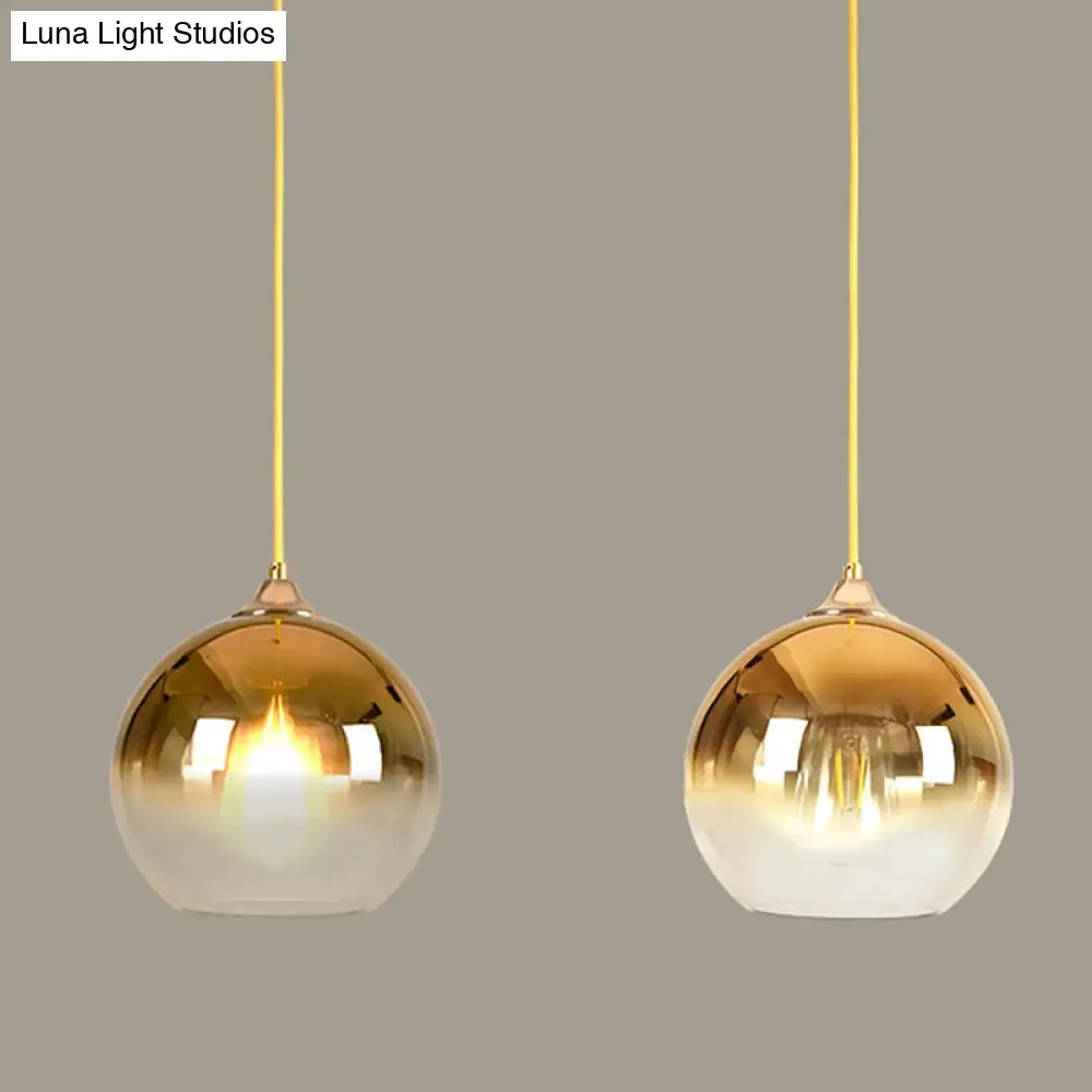 Nordic Spherical Dining Room Hanging Light