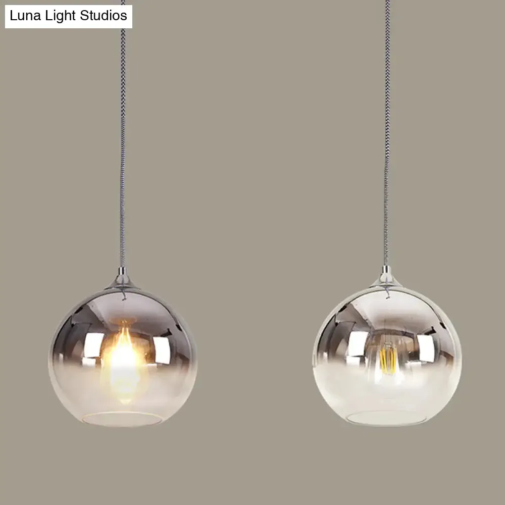 Nordic Spherical Dining Room Hanging Light