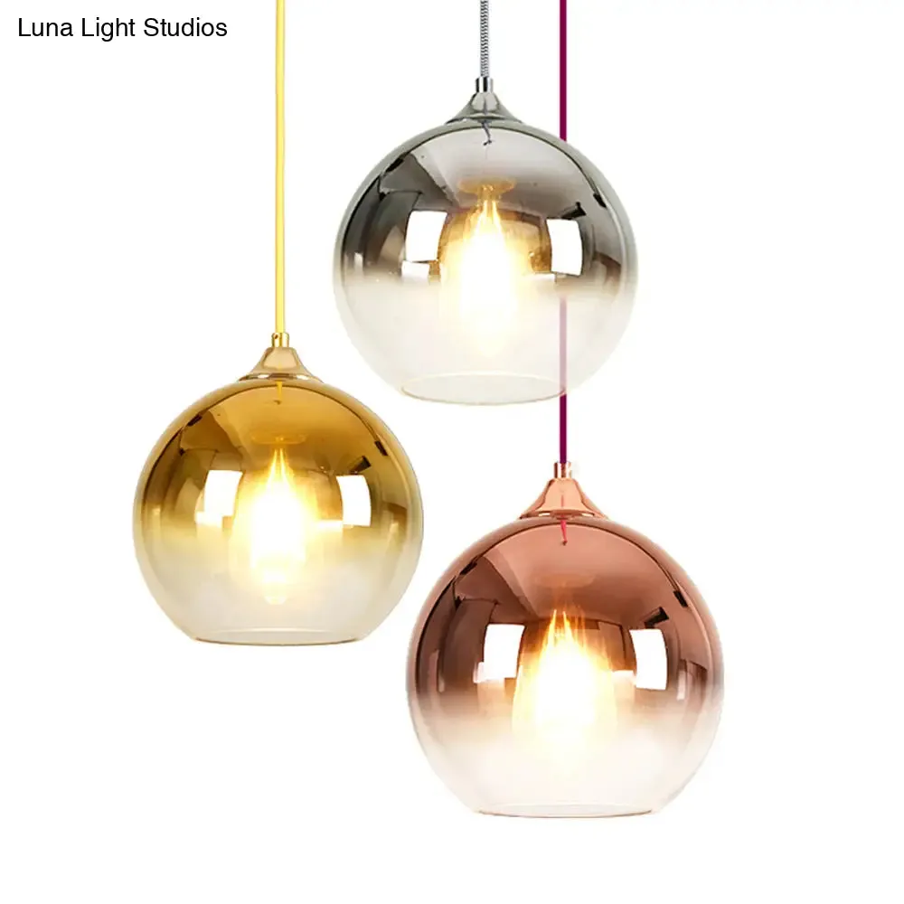 Nordic Spherical Dining Room Hanging Light