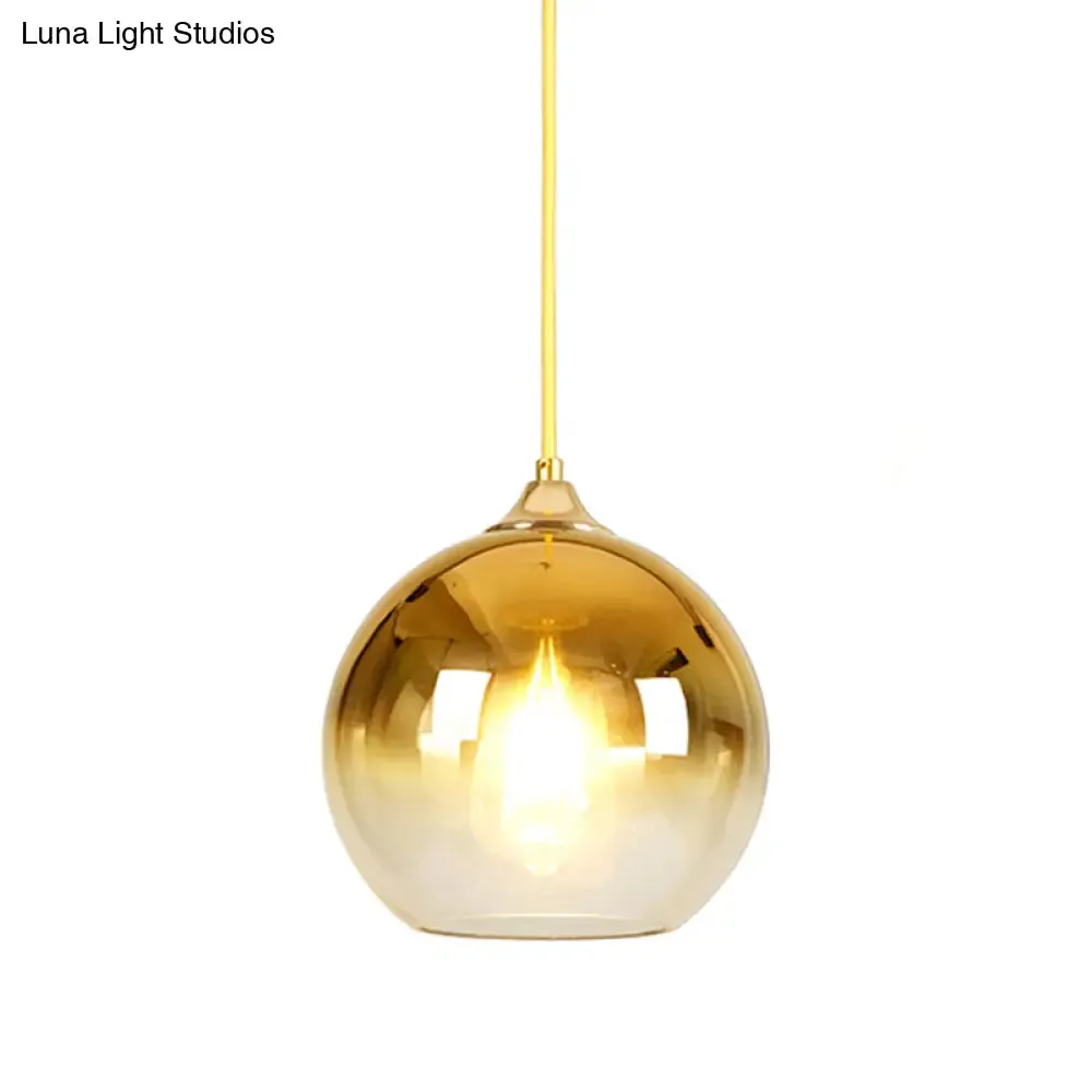 Nordic Spherical Dining Room Hanging Light