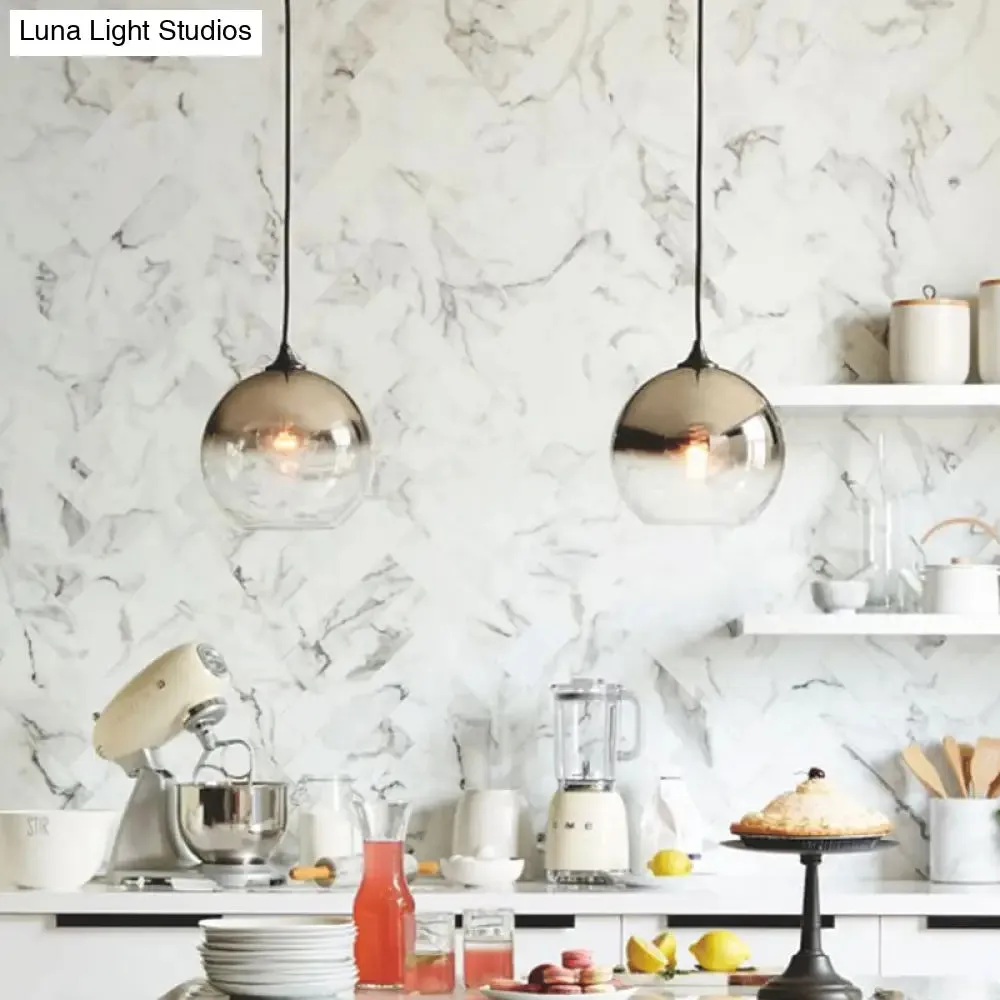 Nordic Spherical Dining Room Hanging Light