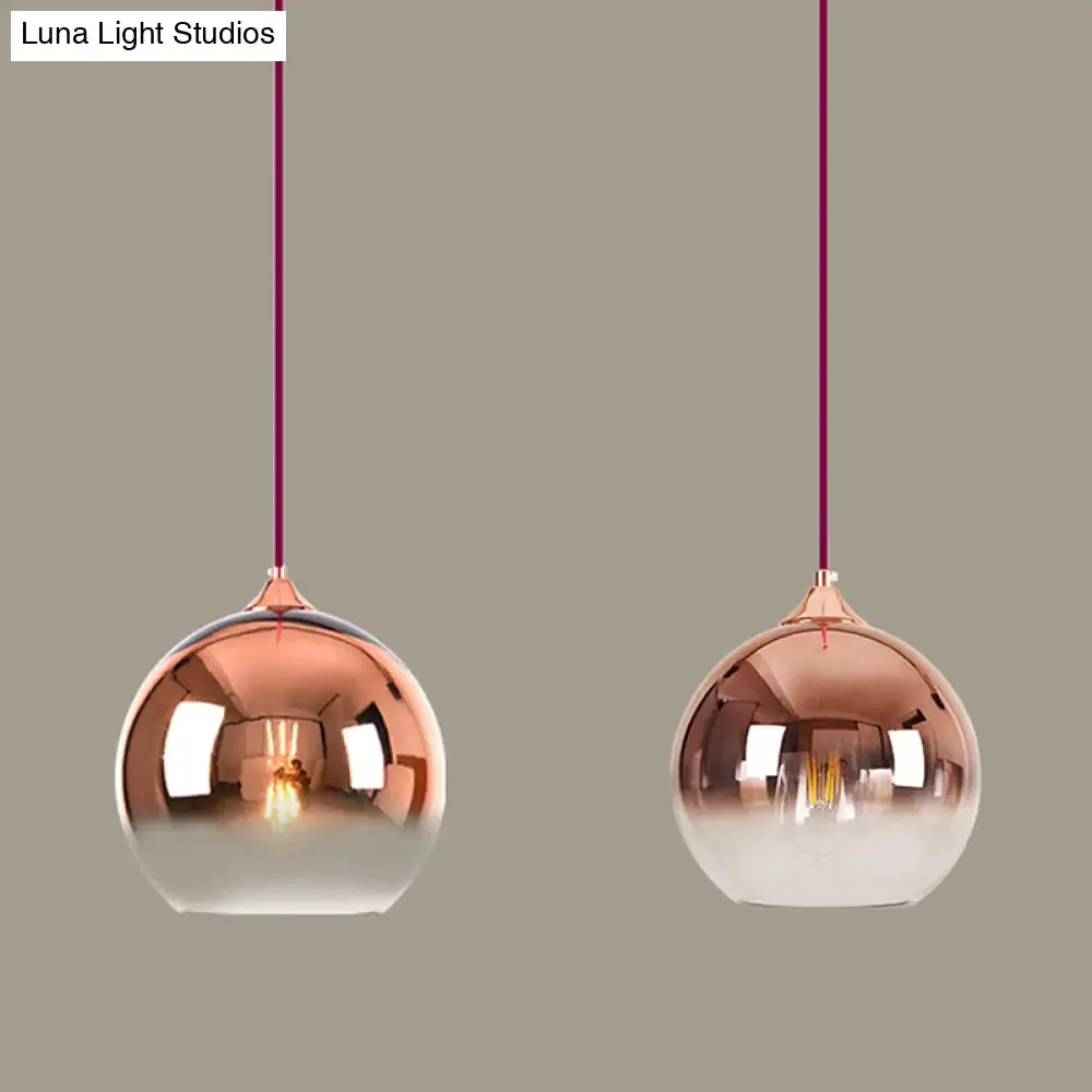 Nordic Spherical Dining Room Hanging Light