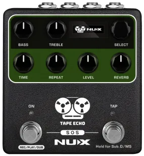 NuX NDD-7 Tape Echo Delay Pedal