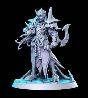 Oni Warrior Lost Oni Warriors RPG 3D Printed Miniature