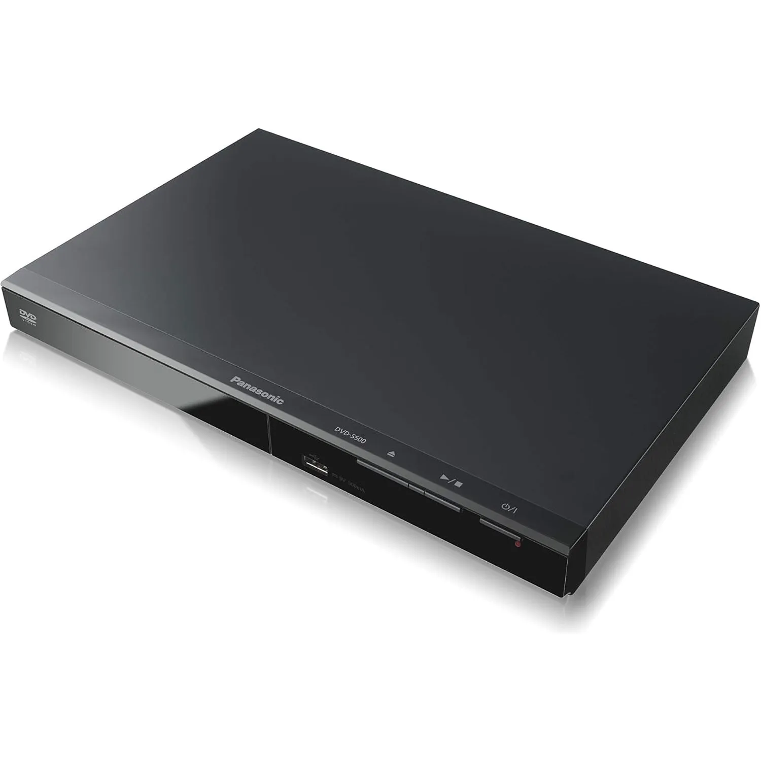 Panasonic DVD-S500EB-K DVD Player with Multi Format Playback