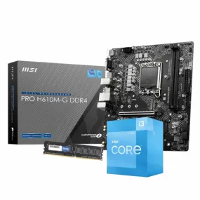 PCBuilder Intel Core i3-12100 LEVEL UP Core Upgrade Kit