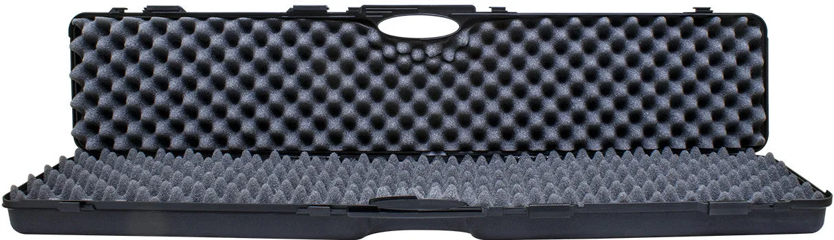PLASTIC CASE 1230X260X115MM OD WITH FOAM BLACK SINGLE AIR RIFLE