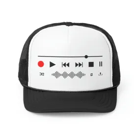 Play Record Rewind Fast Forward Audio Transport Audio Engineer Trucker Cap