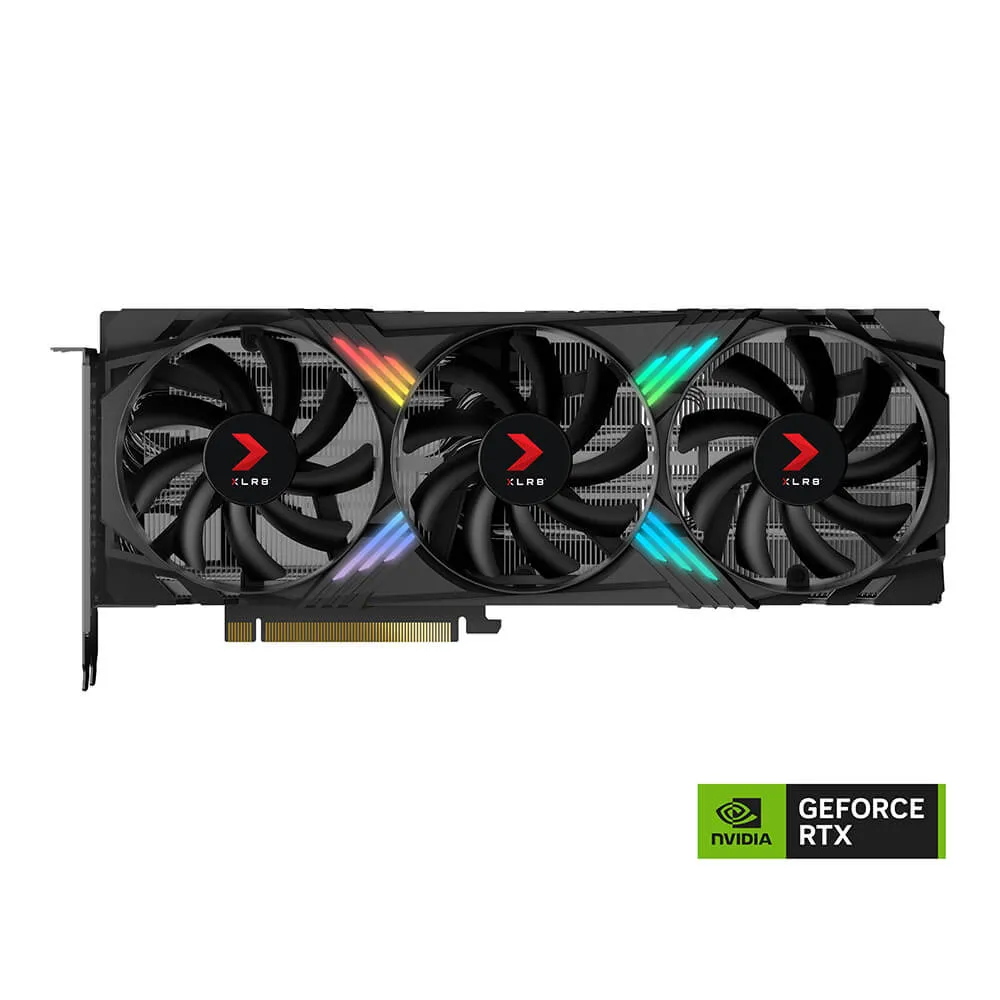 PNY GeForce RTX™ 4070 SUPER VERTO OC ARGB Triple Fan 12GB GDDR6X (VCG4070S12TFXXPB1-O)