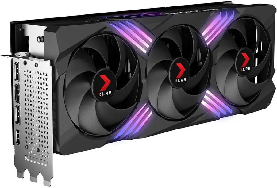 PNY GeForce RTX™ 4080 SUPER VERTO OC ARGB Triple Fan 16GB GDDR6X (VCG4080S16TFXXPB1-O)