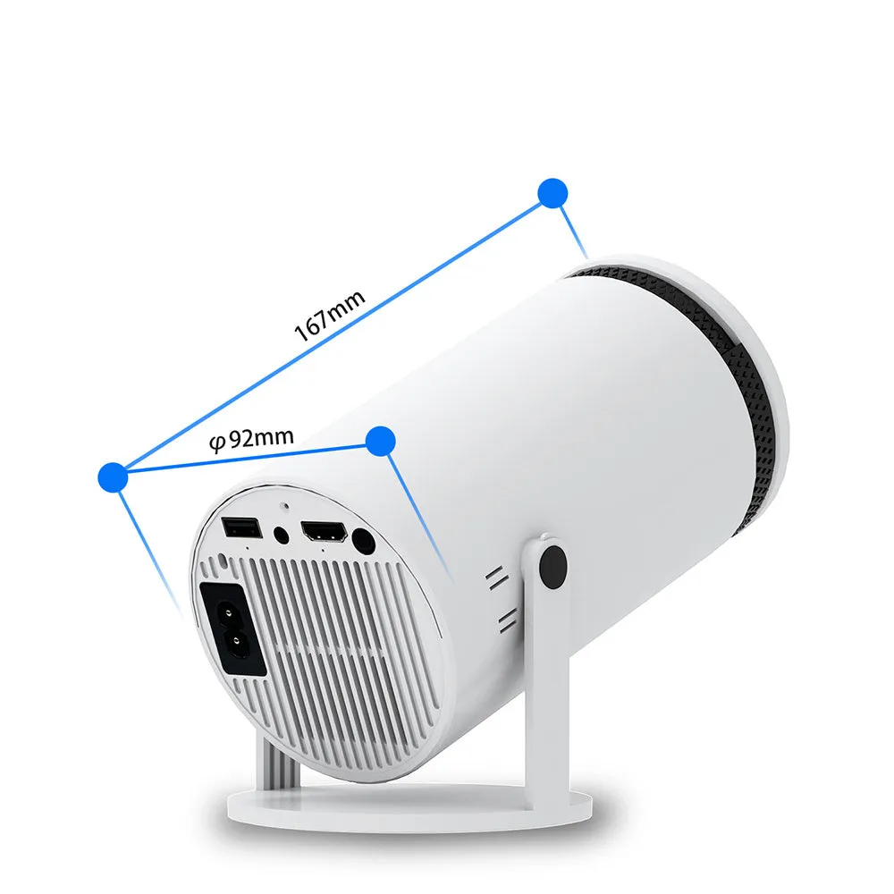 Portable Mini 4K HD Bluetooth Projector