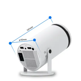 Portable Mini 4K HD Bluetooth Projector