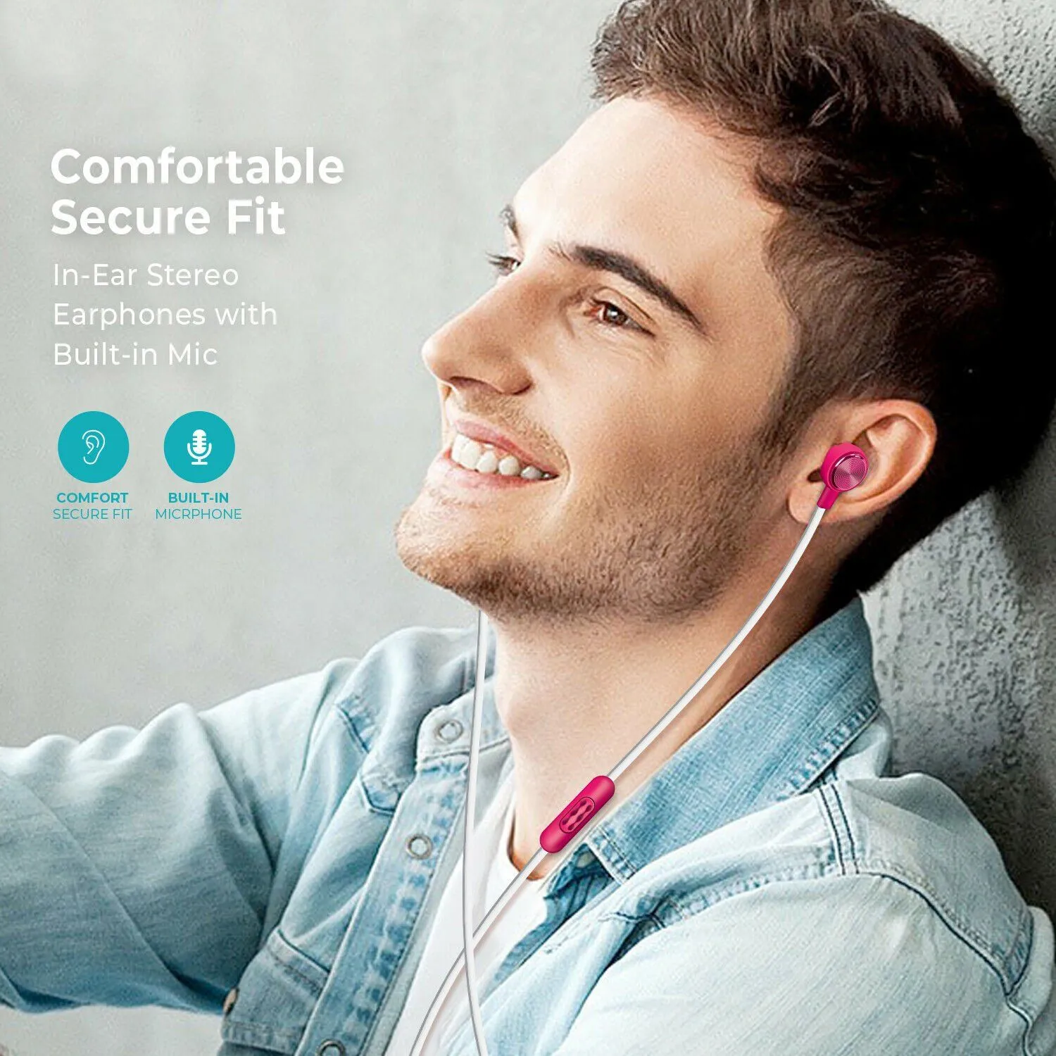 Prizma P4  Earbuds with Mic