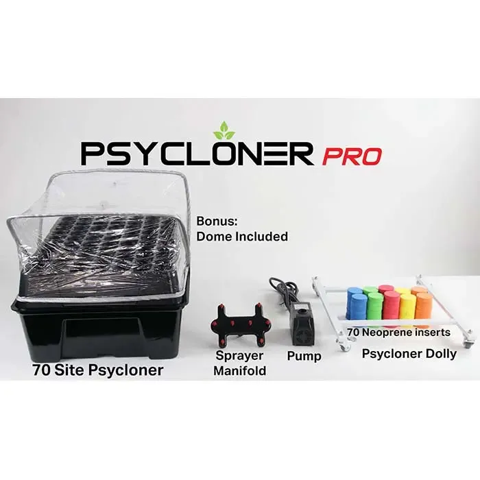 Psycloner PRO AEROPONIC Cloner Machine with Dome, 70 Site