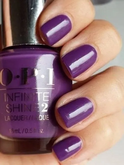 Purpletual Emotion * OPI Infinite Shine