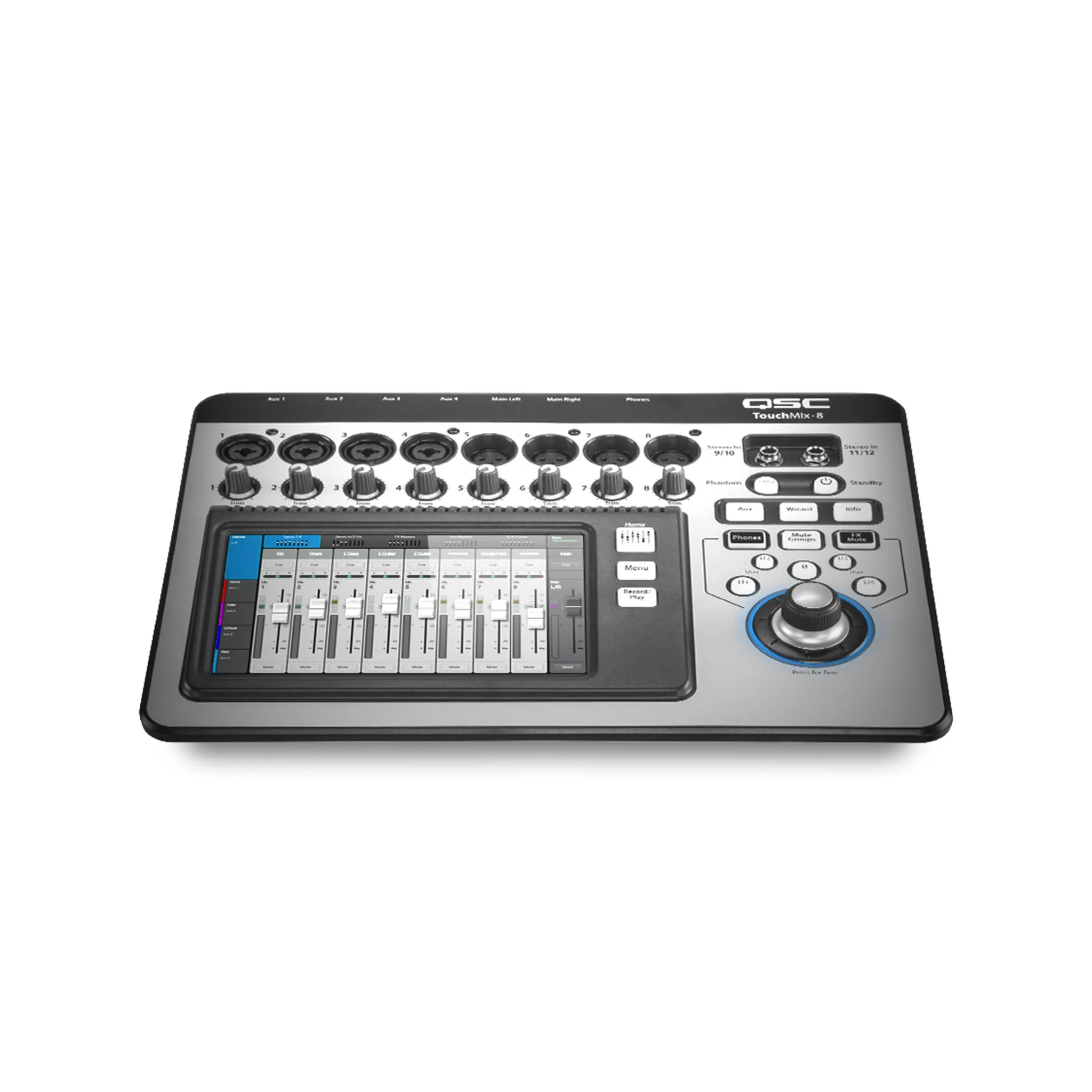 QSC Touchmix-8 14-channel Compact Digital PA Mixer