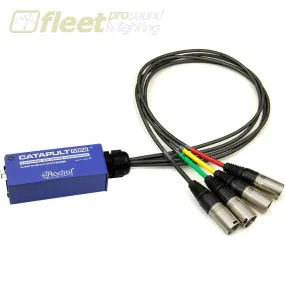 Radial Catapult Mini Rx - 4 Ch Cat-5 Mini Breakout Box
