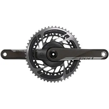 RED AXS Power Meter Bicycle Crankset - 175mm, 12-Speed, 46/33t, Direct Mount, DUB Spindle Interface, Natural Carbon, D1