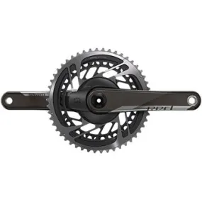 RED AXS Power Meter Bicycle Crankset - 175mm, 12-Speed, 46/33t, Direct Mount, DUB Spindle Interface, Natural Carbon, D1