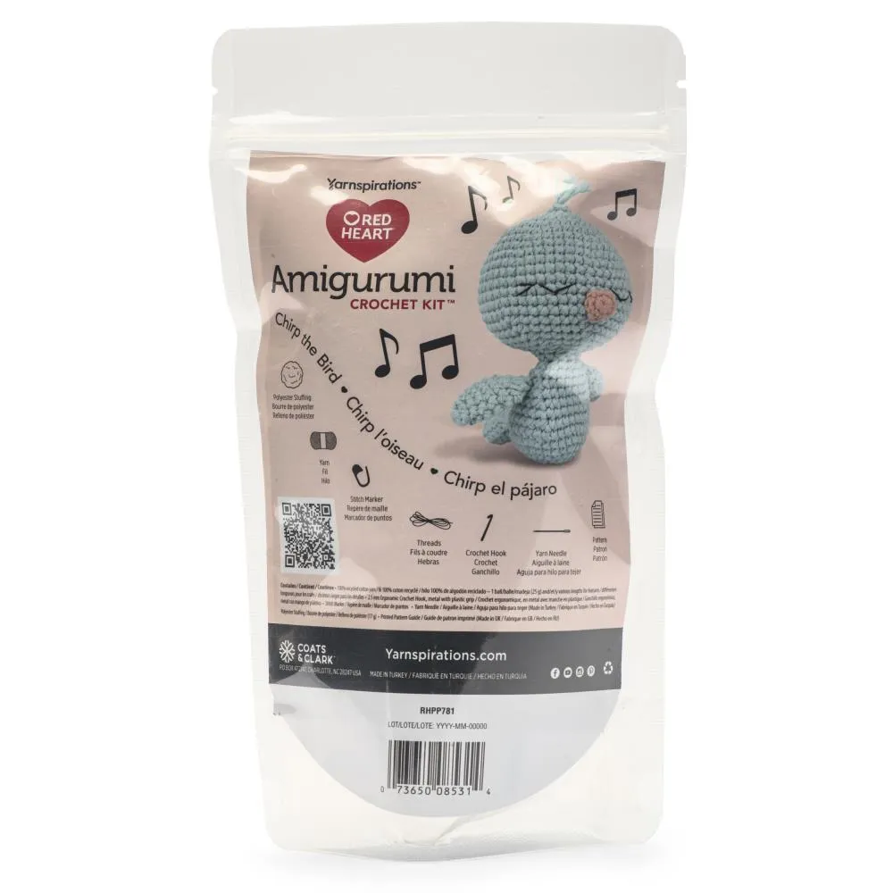 Red Heart Amigurumi Kit - Chirp The Bird*