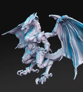 Roidranyl (mechanical construct dragon) Final Fantasy 3D Printed Miniature
