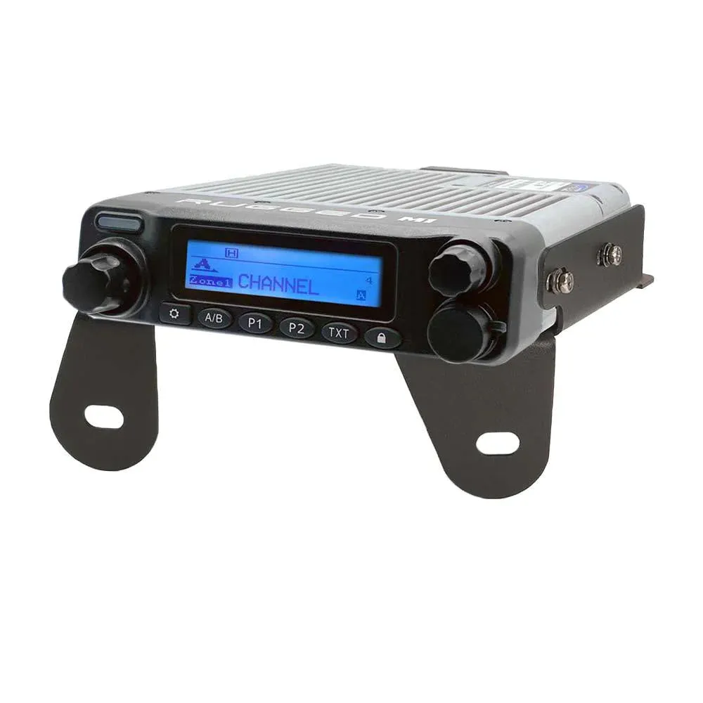 Rugged Radios Polaris RZR RS1 Complete Communication Kit with Bluetooth and 2-Way Radio - M1 VHF Business Band Radio