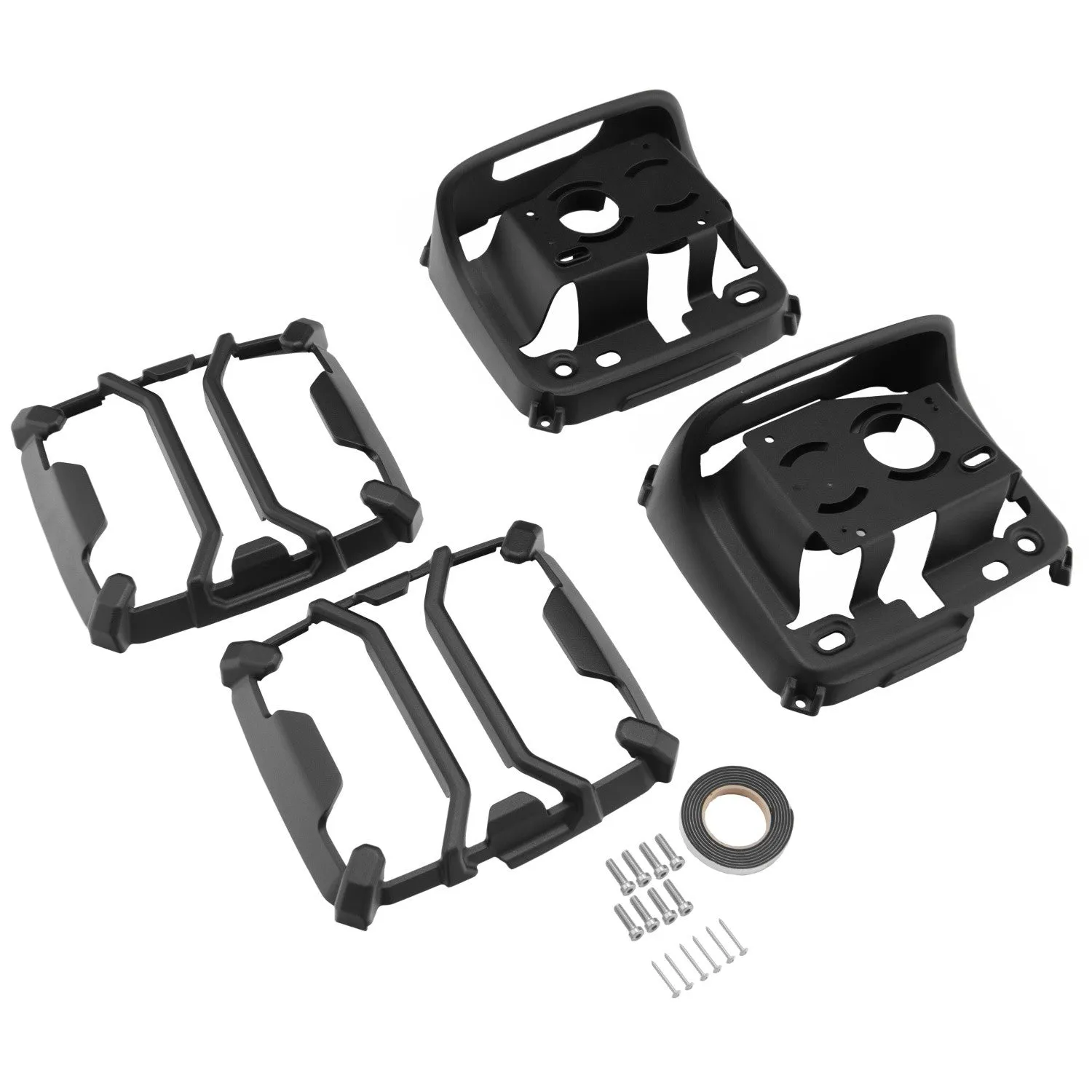 RUGGED RIDGE Elite Tail Light Guards in Textured Black for 18-up Jeep Wrangler JL & JL Unlimited (BLOW OUT)