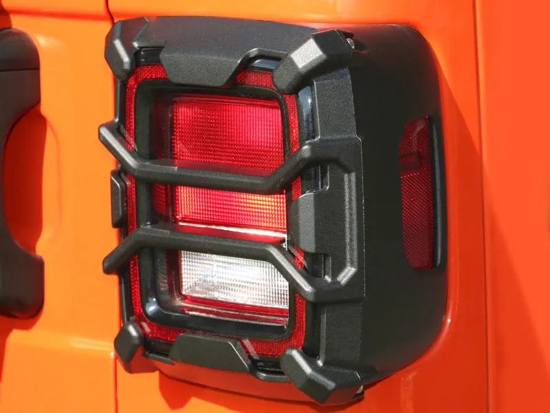 RUGGED RIDGE Elite Tail Light Guards in Textured Black for 18-up Jeep Wrangler JL & JL Unlimited (BLOW OUT)