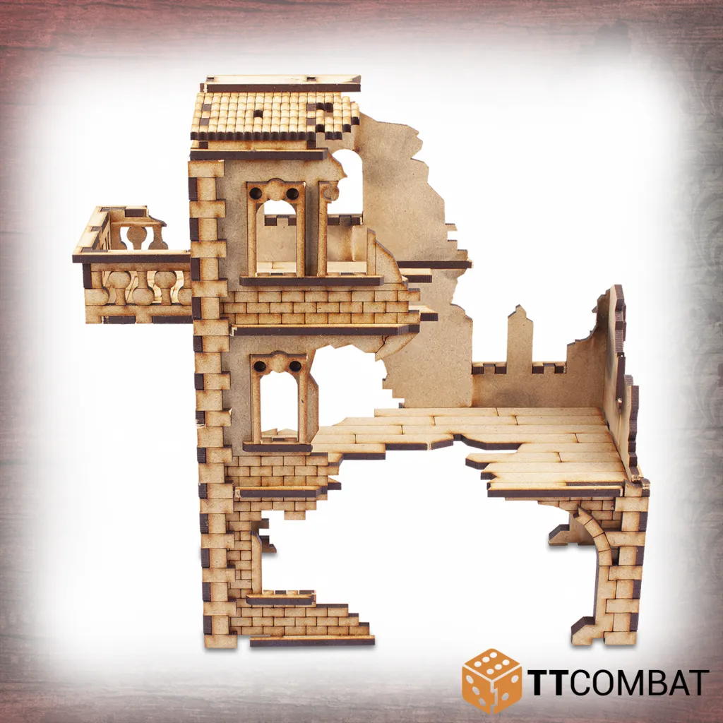 Ruined Modular Villetta Balcone Simona - Streets Of Venice