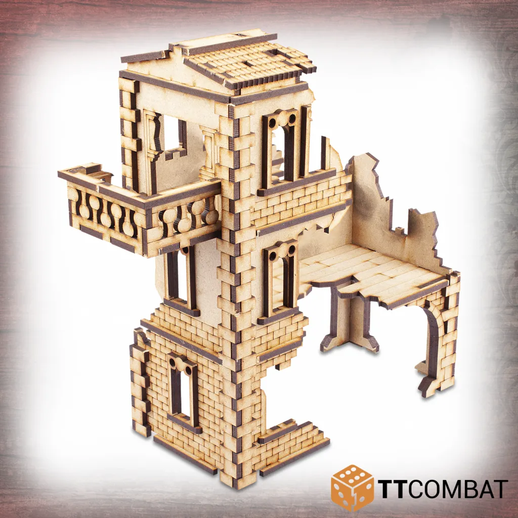 Ruined Modular Villetta Balcone Simona - Streets Of Venice