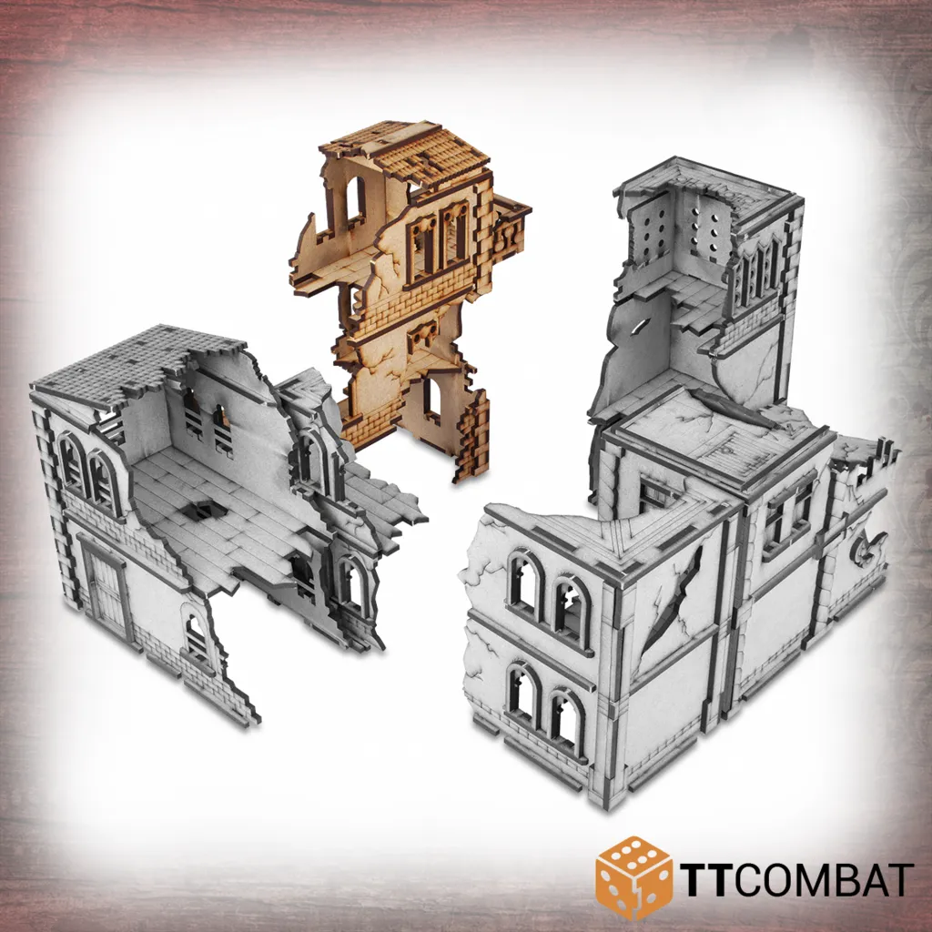 Ruined Modular Villetta Balcone Simona - Streets Of Venice