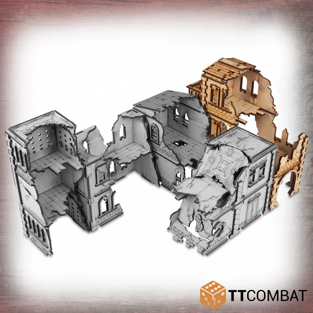 Ruined Modular Villetta Balcone Simona - Streets Of Venice