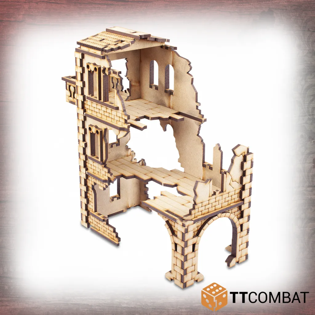 Ruined Modular Villetta Balcone Simona - Streets Of Venice