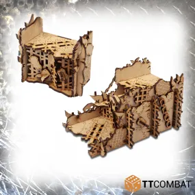 Ruined Orc Walls - Sci-fi Gothic