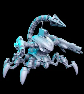Scorpidrone Classic JRPG 3D Printed Miniature