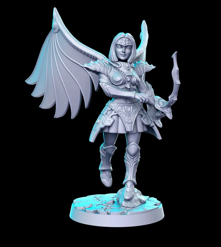 Shana Dragoon Legends RPG 3D Printed Miniature