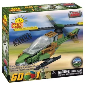 Small Army - 60 Piece Gamma Military Vehicle Construction Set