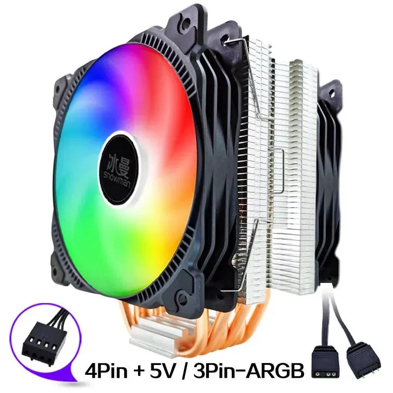SNOWMAN CPU Cooler: Boost Gaming Performance with Superior Cooling