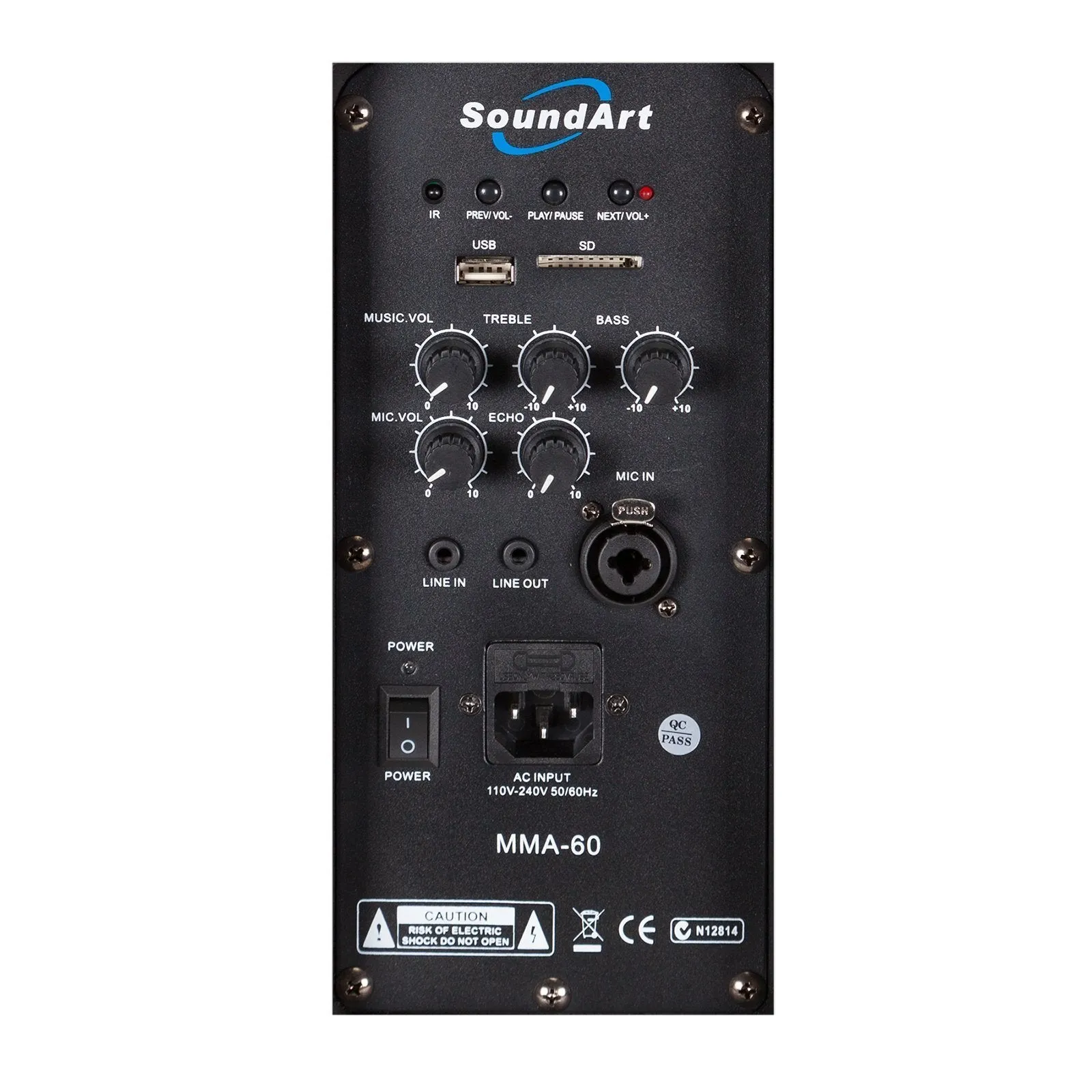 SoundArt 60 Watt Ultra Compact Multi-Purpose Amplifier