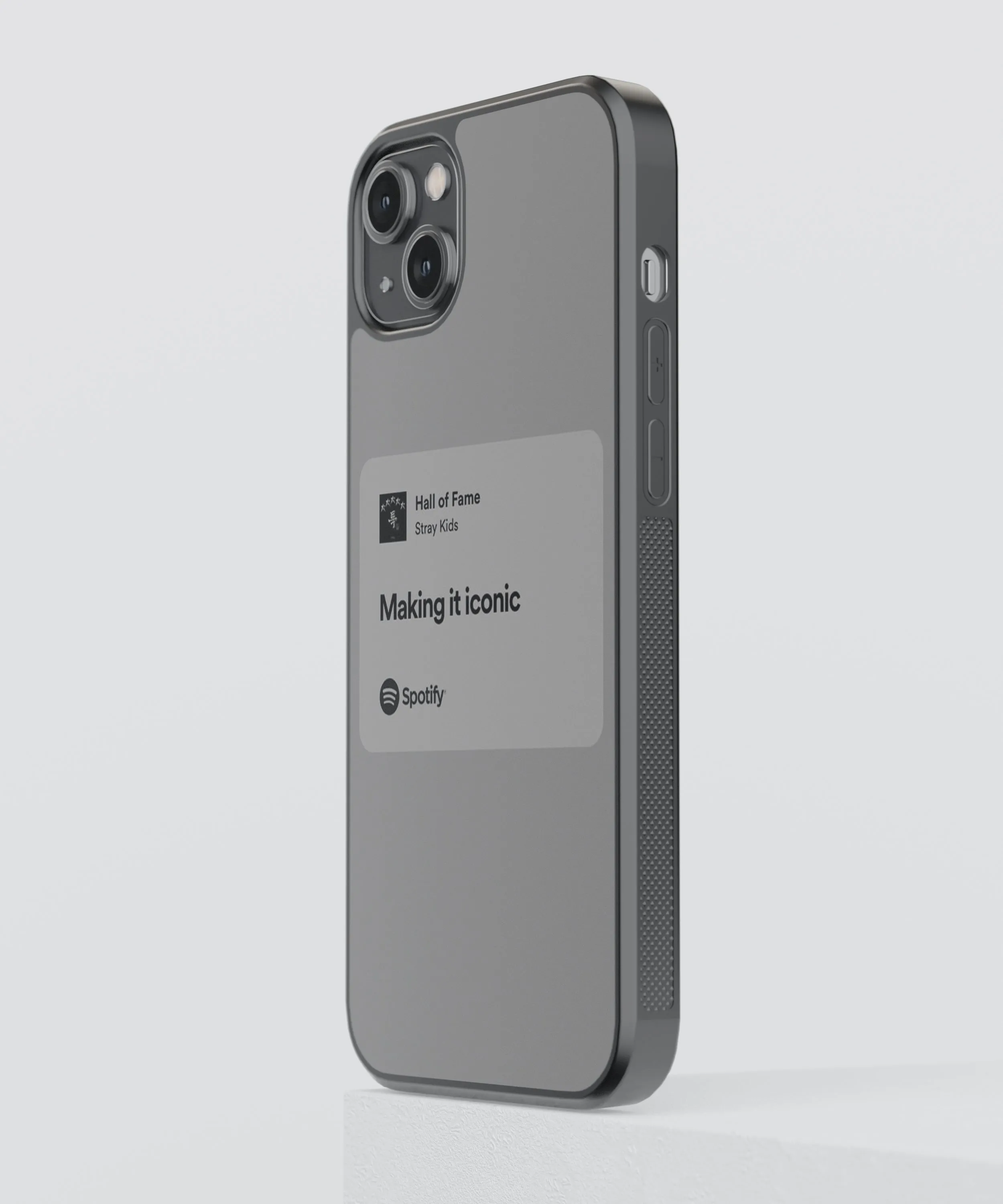 Stray Kids Hall of Fame Spotify Glass Phone Case Cover