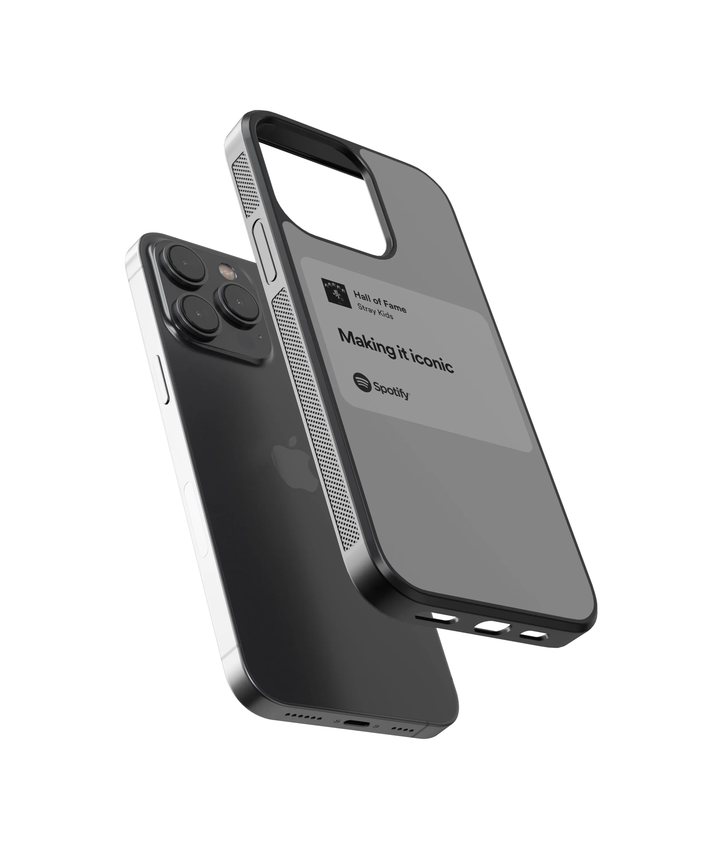 Stray Kids Hall of Fame Spotify Glass Phone Case Cover