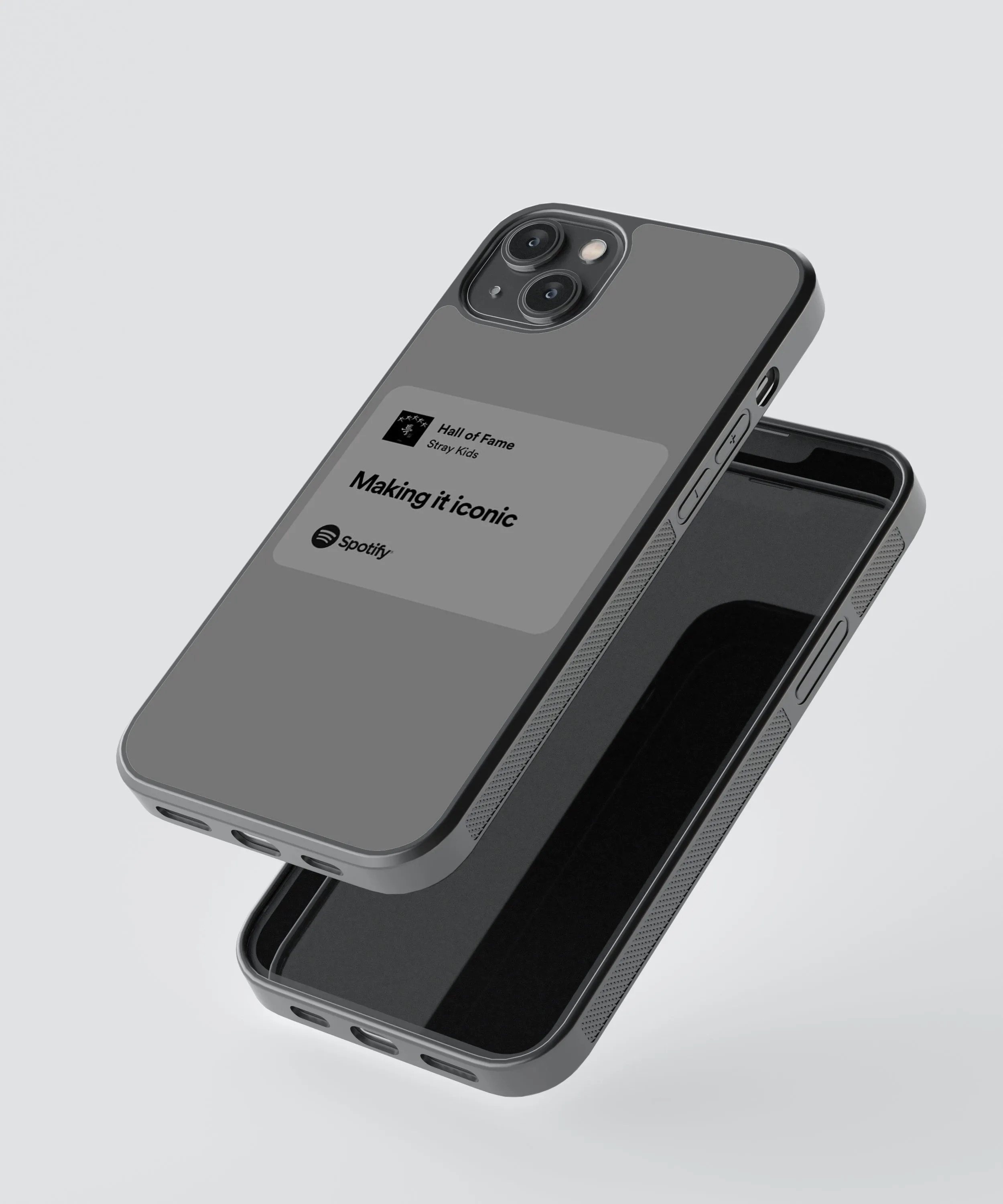 Stray Kids Hall of Fame Spotify Glass Phone Case Cover