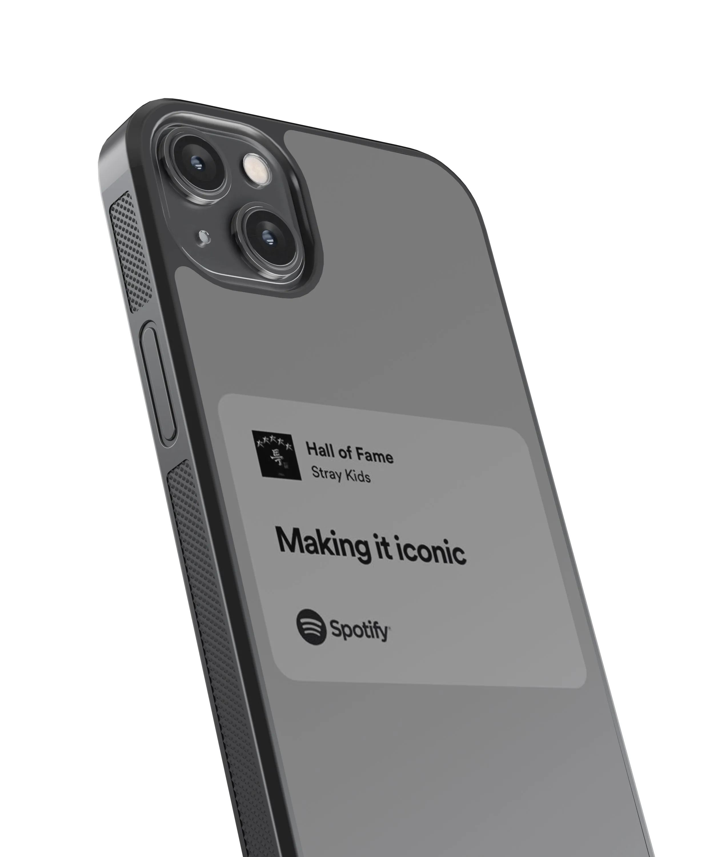 Stray Kids Hall of Fame Spotify Glass Phone Case Cover