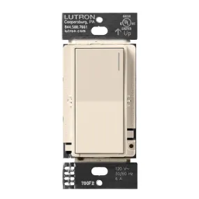 Sunnata Single Pole/Multi-Location Rocker Light Switch Light Almond