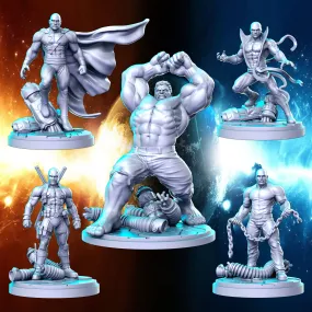 Super Hero 3D Printed Miniature