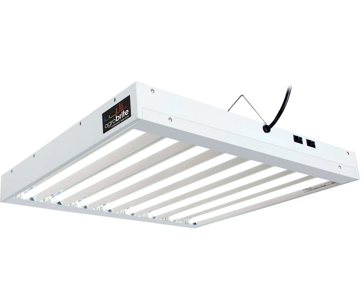 T5 2Ft 8 Tube Fixture w/Bulbs