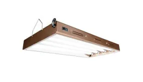 T5 Designer 2Ft 4 Tube Fixture w/ Bulbs