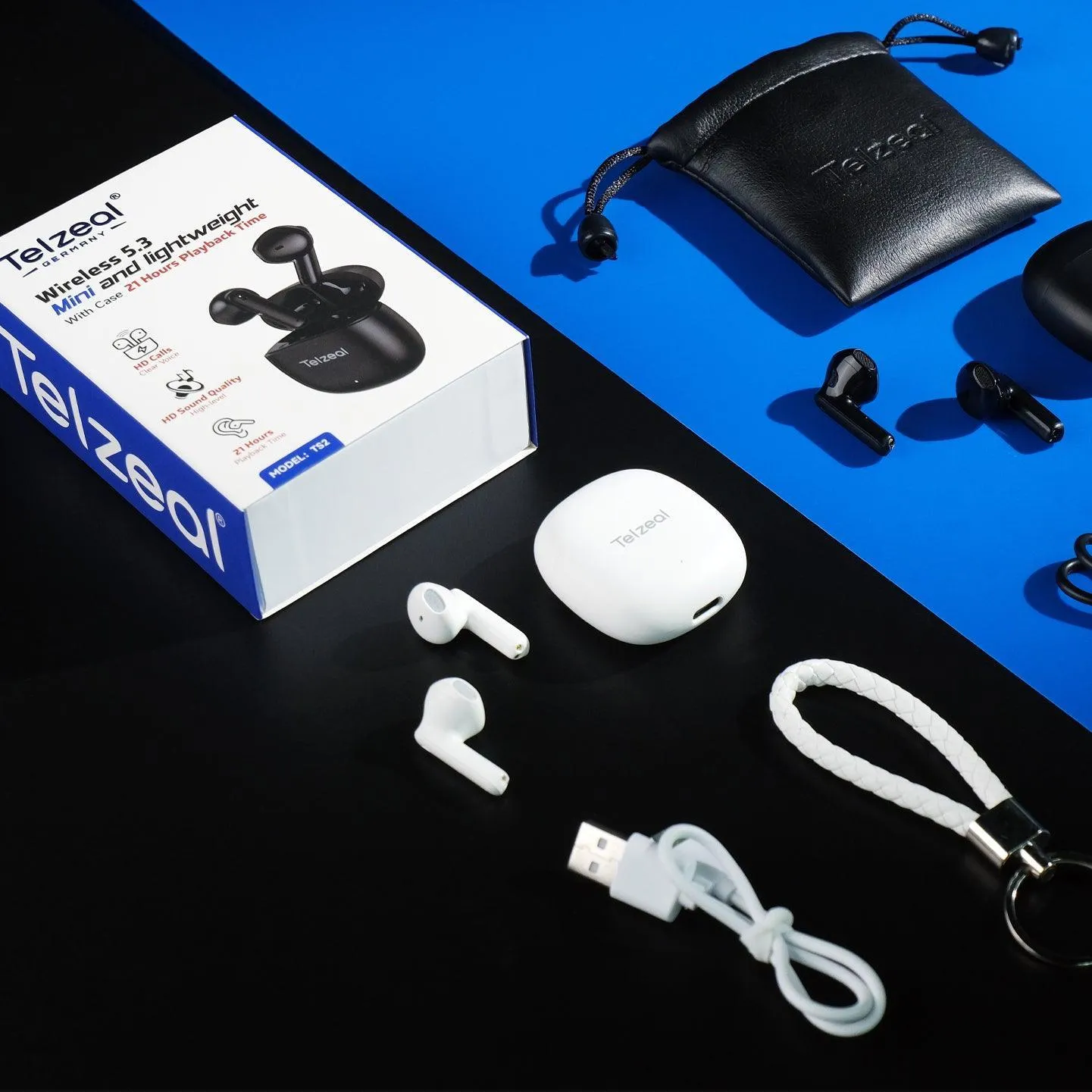 Telzeal Germany Wireless Earbuds TWS - TS2
